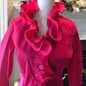 Samuel Dong Ruffled Blouse